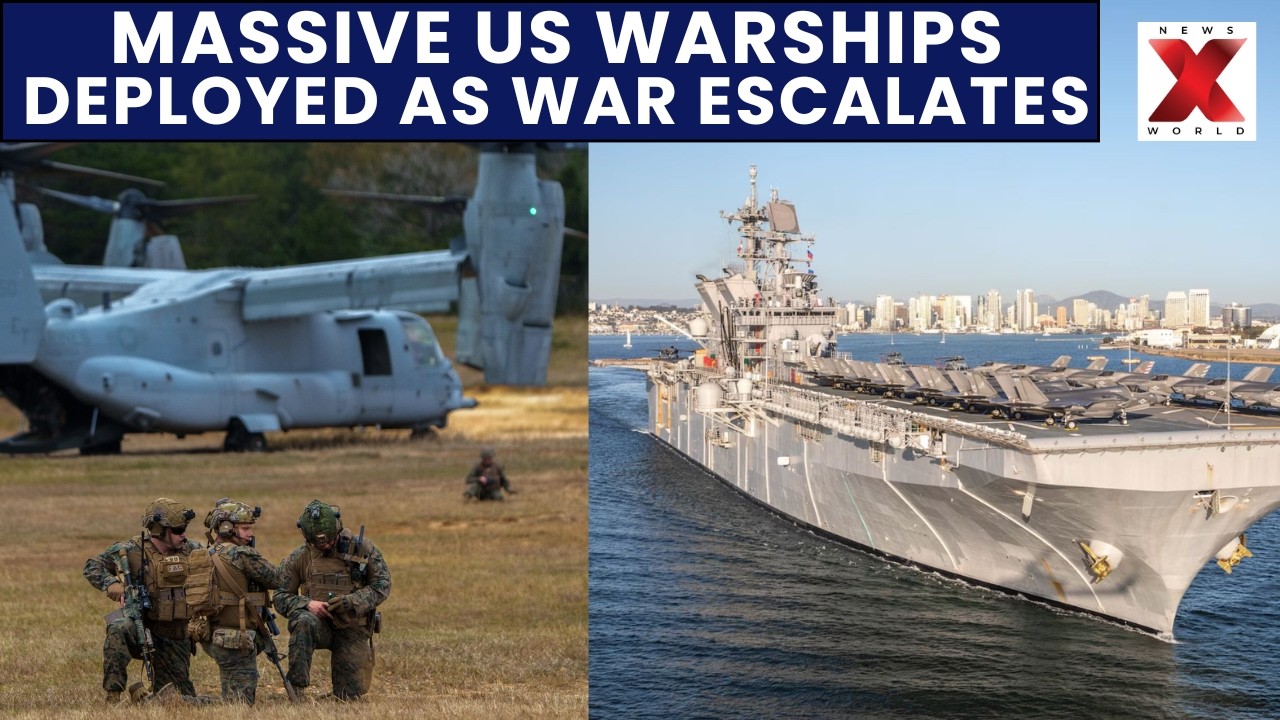 US Deploys 2500 Marines As Trump Slams NATO Over Strait Of Hormuz ...