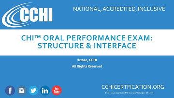 CHI™ Oral Performance Healthcare Interpreter Certification Exam Structure and Interface