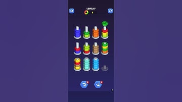 Nut Sort Gameplay / Sorting Puzzle Challenge #Nutsortgaming