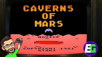 Caverns of Mars original version gameplay from Atari 50 Celebration