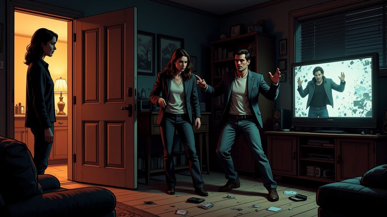 Renacida, Dejé que Mi Compañera de Cuarto y Su Esposo Enfrentaran su Propio Caos, Sonriendo ante