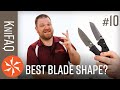 KnifeCenter FAQ #10: What is the Best Blade Shape? + Best Big Bowie, EDC Throwing Knives, More!