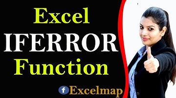 IFERROR Function in Excel Telugu