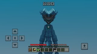 Poppy Playtime Chapter 3 Nightmare Huggy wuggy MOD in Minecraft PE
