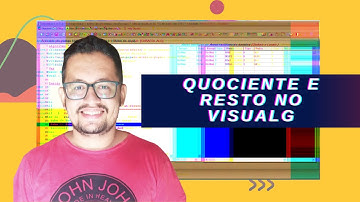 VisuAlg # 8 - Quociente e resto de uma divisão de inteiros | Parte 61 de 365
