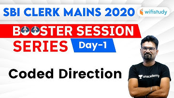 2:00 PM - SBI Clerk Mains 2020 | Reasoning by Radhey Rawat | Coded Direction | Booster Series