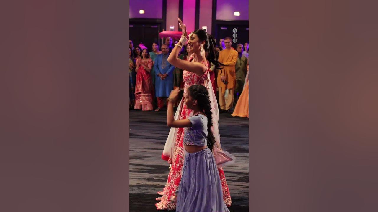 Stunning Sangeet Performance by the Bride and Groom's Niece - Indian Wedding