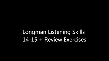 Longman TOEFL Skills 14-15