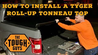 How to Install a Tyger Roll Up Tonneau Bed Cover for a 2018 F-150