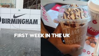 VLOG🇬🇧| FIRST WEEK IN THE UK, TRAVELLNG TO BIRMINGHAM  ENGLAND UK #travelvlog #birminghamuk by Ruth's Mini vlog 217 views 5 months ago 16 minutes