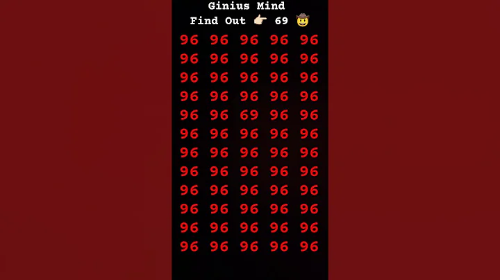 Find (69) #iqtest #viral #trending #youtubeshorts #500k #shortsfeed #iqtes