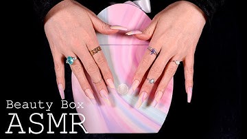 ASMR Glossybox Easter Special Edition (🎧 soft spoken, tapping, scratching, tracing)