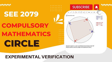 All Experimental theorem of Circle class 10 SEE 2079