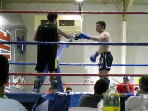 Amador Ramirez's kickboxing match