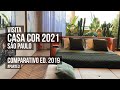 COMPARATIVO CASACOR 2021 X 2019 #3