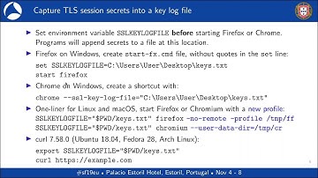 SF19EU 35 - Debugging TLS issues with Wireshark (Peter Wu)