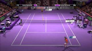 Virtua Tennis 4 PC Gameplay- Rafael Nadal vs Novak Djokovic [VERY HARD] screenshot 4
