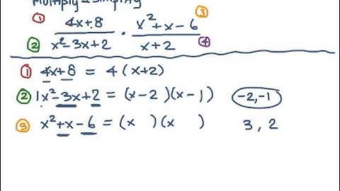 MAT 0028 ALEKS Module 7  Multiplying rational expressions involving quadratics w/leading coeff 1