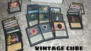 MTG Vintage Cube (insane proxy set; 540 cards for $100?!)