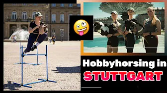 HOBBYHORSING in Stuttgart's CITY CENTER 😳 | _hobbyhorsing_de