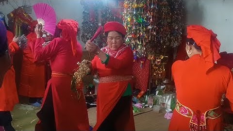Hát Then Lẩu Then Múa Chầu Làm Lễ Tăng Binh Cấp Sắc Cực hay tại Biển Động Lục Ngạn Bắc Giang