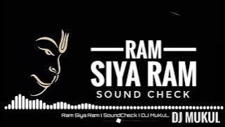 Ram Siya Ram ( SoundCheck ) DJ MuKuL --Sachet Tandon--2022Remix