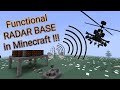 How to Make a Working RADAR System in Minecraft !!!