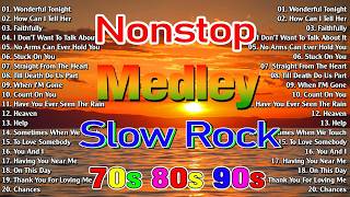 SLOW ROCK LOVE SONGS COLLECTION 70S 80S 90S 🎷 NONSTOP SLO...