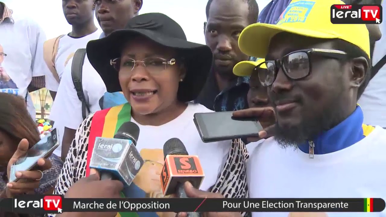 Le film de la Grande Marche de l'opposition sénégalaise du vendredi 28 décembre 2018