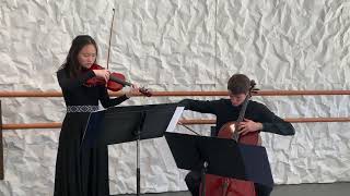 Kodaly Duo for Violin and Cello, 1st mvt.