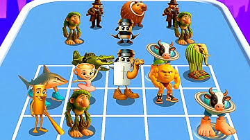 ⚡ BRAINLOOP MERGE RUN 04 | Crazy Runner Puzzle – Suika Brainrot Evolution! | Android & iOS Gameplay