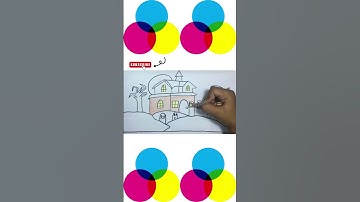 HAUNTED HOUSE DRAWING! HOW TO DRAW HAUNTED HOUSE! EASY HAUNTED HOUSE DRAWING! HAUNTED HOUSE ART!