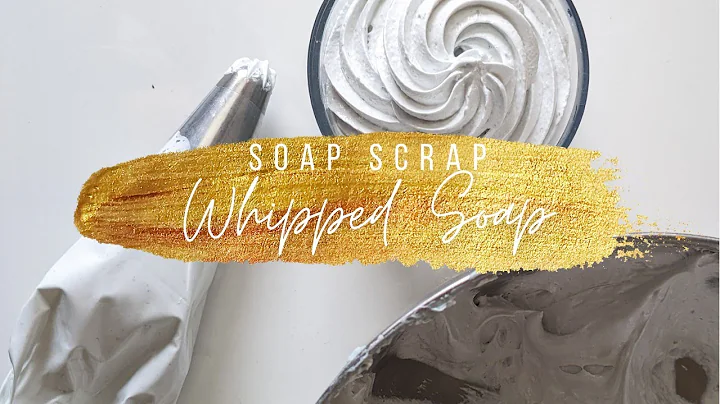 Homemade Whipped Soap recipe from your SOAP SCRAPS!