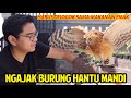 NGAJAK BURUNG HANTU MANDI! HARUS DISOGOK MAKANAN BARU MAU MANDI!