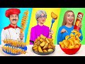 Me vs Grandma Cooking Challenge | Delicious Kitchen Hacks by Mega DO Challenge