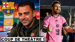 GROS COUP DE THÉÂTRE POUR LE FUTUR DE XAVI AU BARCA ! / MESIS FAIT MIEUX QUE CRISTIANO ! ZI#2908