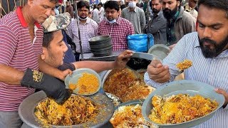 Famous Chicken Biryani,Waffles,Indian Dhosa,Pao Bhajii & Alo ka Pratha | At Bahadurabad Food Street