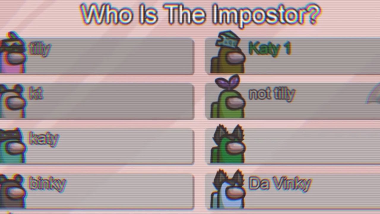 Among Us but we all pretend to be impostor