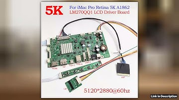 27 iMac 5120x288060Hz A1862 A2115 5K LCD Controller With DP Typec Driver Board DIY Monitor kit For