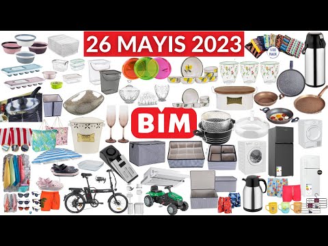 RESMİ KATALOGDAN | BİM 26 MAYIS 2023 | ÇEYİZLİKLER | DENİZ EŞYALARI | BİM AKTÜEL | Bim İndirimleri