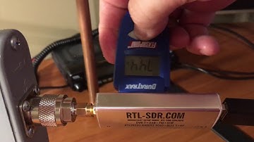 Checking The Temperature Of The RTL-SDR.COM Dongle While Using SDR Angel