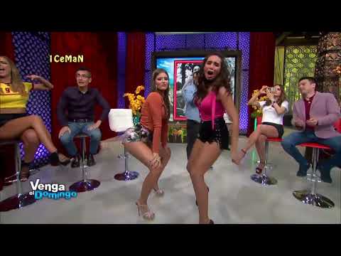 Vanessa Claudio&Natalia Valenzuela Bailando Upskir