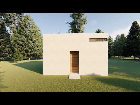 Modern Cube House Design Box