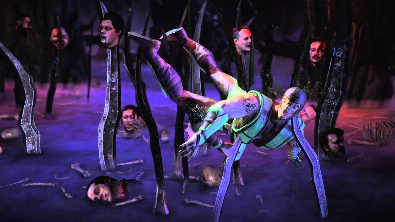 Mortal Kombat XL The Pit stage fatality YouTube