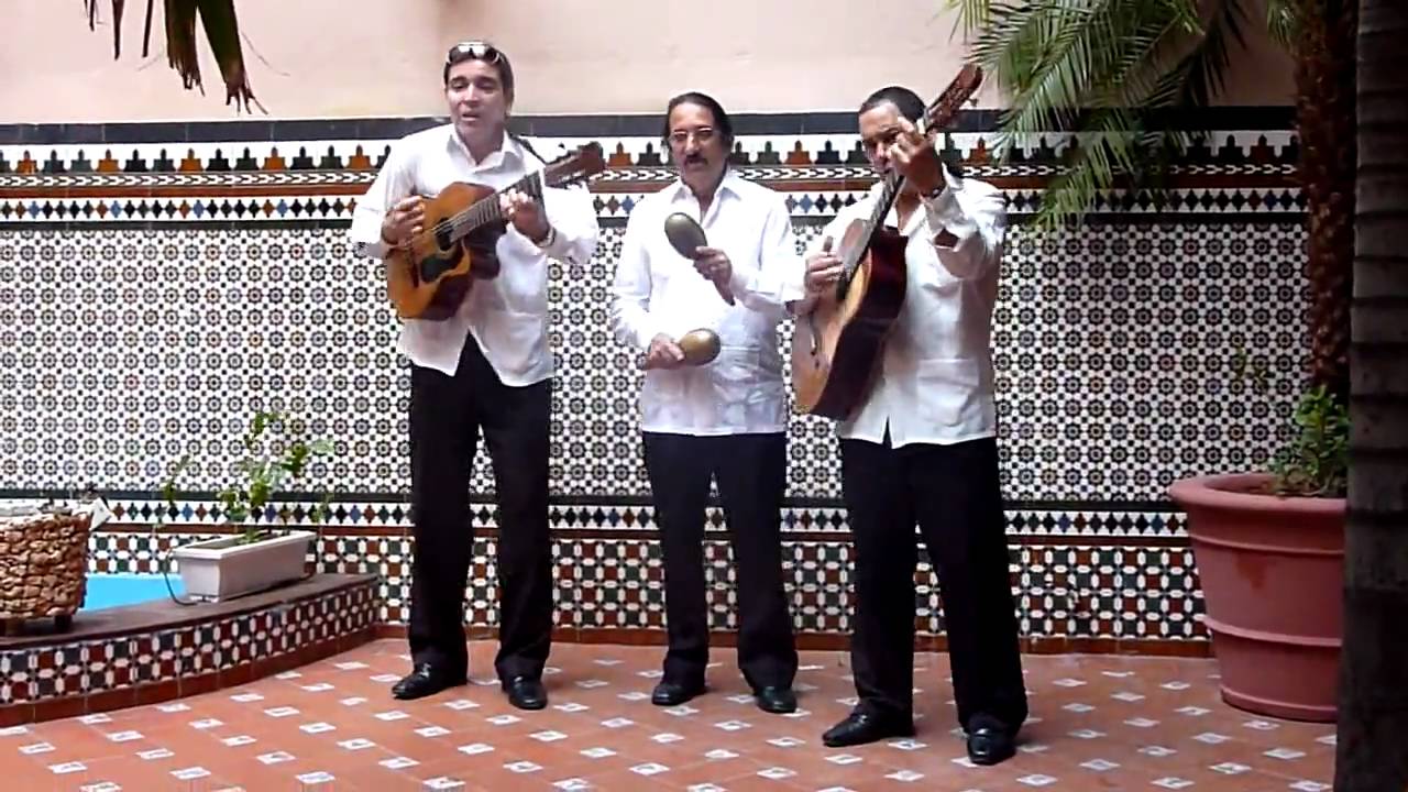 Trio Cuba cantinero de cuba hotel sevilla habana