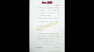 MEC-103: QUANTITATIVE METHODS FOR ECONOMIC ANALYSIS  #ignou #exam #ignouexam #june2025 #mec