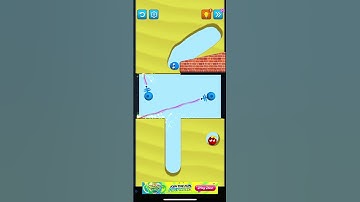 Lucky Balls - Erase sand game. Level 66. Walkthrough.