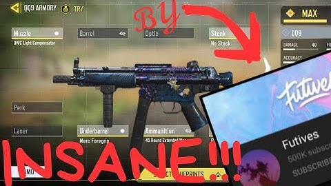 i tried Futives MP5 build in Call Of Duty Mobile
