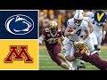 4 penn state vs 17 minnesota highlights  week 11  college football 2019