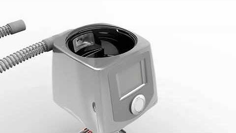 3D Model of the Fisher & Paykel ICON Series CPAP